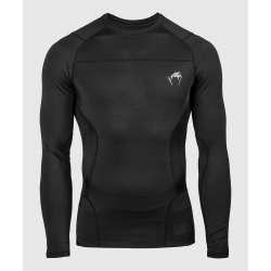 Rashguard grappling Venum g-fit (preto/preto)