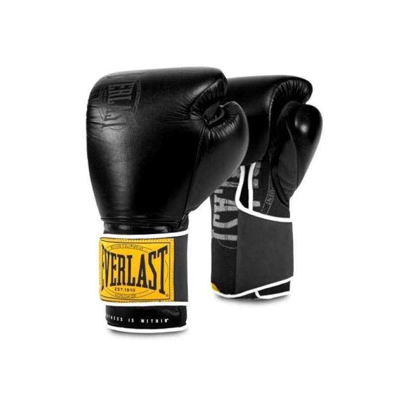 Luvas de boxe Everlast 1910 class training (preto)