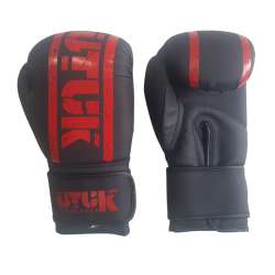 Luvas muay thai Utuk top (preto/vermelho)