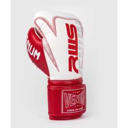 Luvas de boxe Venum RWS X (branco/vermelho)3
