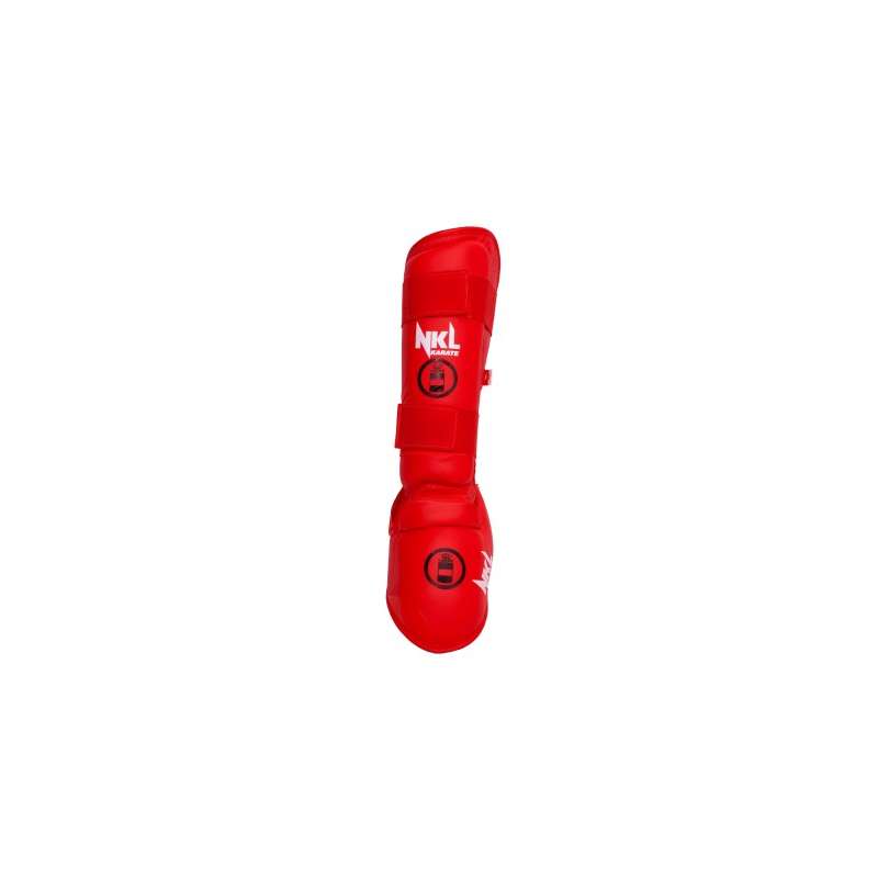 Caneleiras de karaté vermelho NKL Caneleiras de karaté vermelho NKL