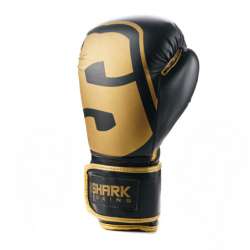 Luvas de muay thai Shark SKF3.0 (preto/dourado)