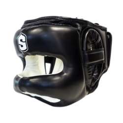 Capacete Shark de muay thai iron man (preto)