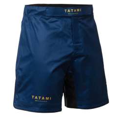 Calções MMA Tatami katakana azul (2)
