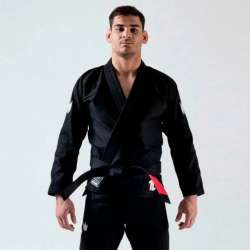 Gi BJJ Kingz the one + faixa branca (preto)