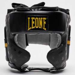 Capacete de boxe Leone DNA CS445 preto