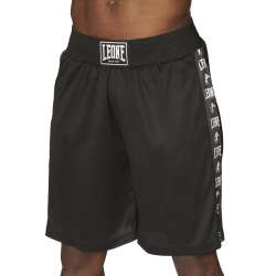 Calças de boxe AB219 Leone preto