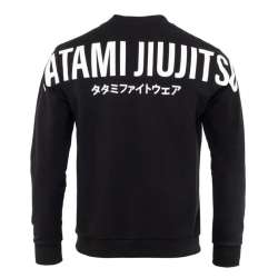 Tatami impact sweatshirt (preto/branco) 1