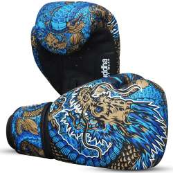 Luvas de boxe Buddha fantasy dragon (azul) 1