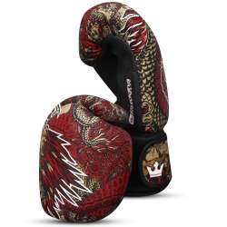 Luvas kick boxing fantasy dragon (vermelho) 4