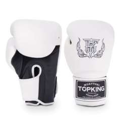 Luvas de boxe TopKing super air (branco/preto)