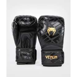 Luvas kick boxing Venum contender 1.5 (preto/dourado)