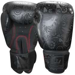 Luvas de boxe Buddha mexican preto mate