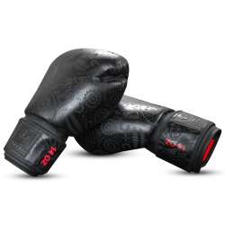 Luvas de boxe Buddha mexican preto mate 2