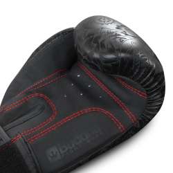 Luvas de boxe Buddha mexican preto mate 3