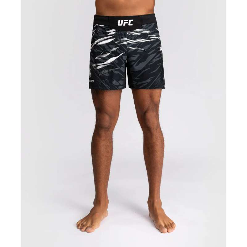 UFC fusion Calções de combate autênticos Venum preto branco UFC fusion Calções de combate autênticos Venum preto branco