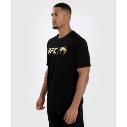 T-shirt clássica Venum UFC preto e dourado 1