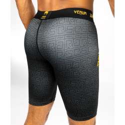 Calções de compressão Venum ares 2.0 preto dourado 3