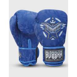 Luvas Buddha Army azuis muay thai