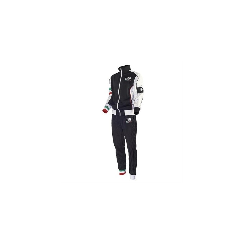 Macacão de treino Leone AB796 preto Macacão de treino Leone AB796 preto