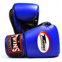 Luvas de boxe Twins BGVL3 (azuis pretas)