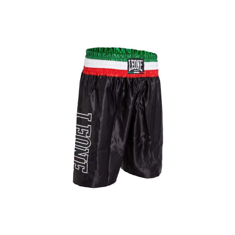 Shorts de boxe leone AB733 preto Shorts de boxe leone AB733 preto