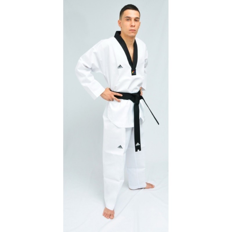 Dobok de Taekwondo Adidas ADI-star preto Dobok de Taekwondo Adidas ADI-star preto