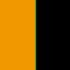 Laranja / preto